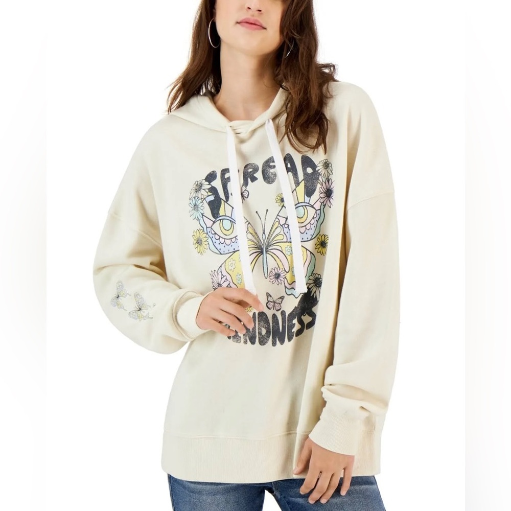 Grayson Threads Juniors' Tops Grayson Threads Spread Kindness Long-Sleeve Hoodie
